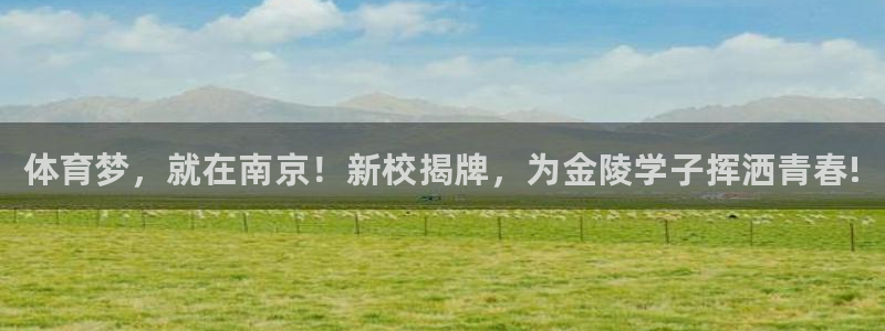 凯发官方正版app科技：体育梦，就在南京！新校揭牌，