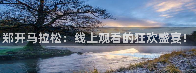 松鼠体育下载：郑开马拉松：线上观看的狂欢盛宴！