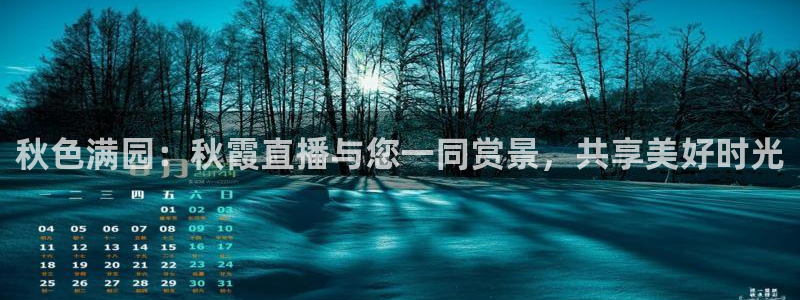 松鼠宝贝体育：秋色满园：秋霞直播与您一同赏景，共享美好时光